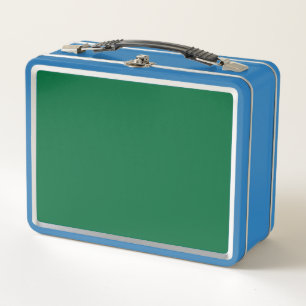 Elevate your Web Design with a Green Background Metal Lunch Box