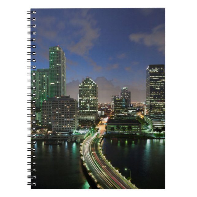 Elevated city skyline notebook (Front)