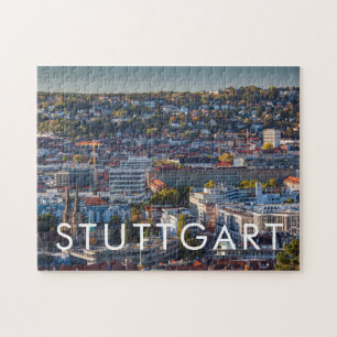 Elevated City View of Stuttgart Jigsaw Puzzle