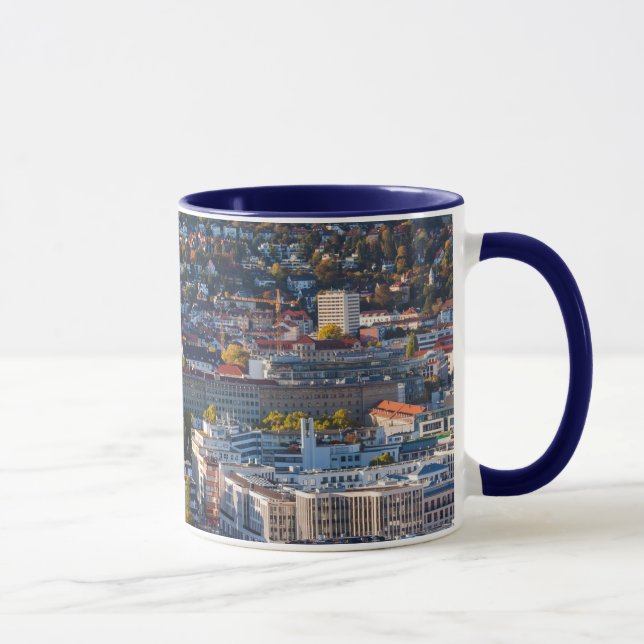 Elevated City View of Stuttgart Mug (Right)