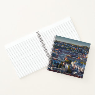 Elevated City View of Stuttgart Notebook