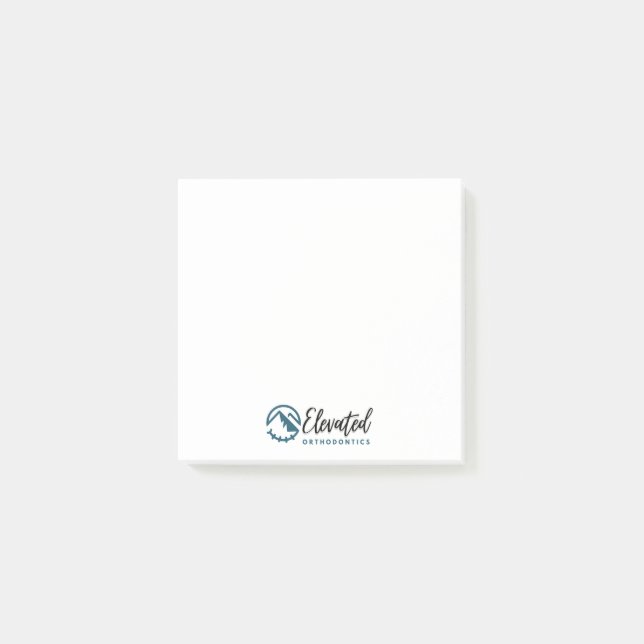 Elevated Orthodontics White Notes (Front)