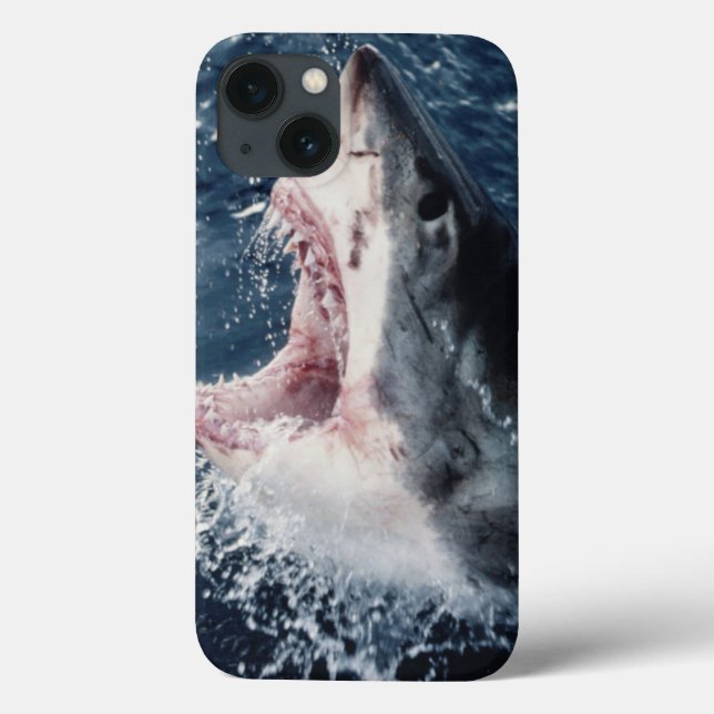 Elevated Shark mouth open Case-Mate iPhone Case (Back)