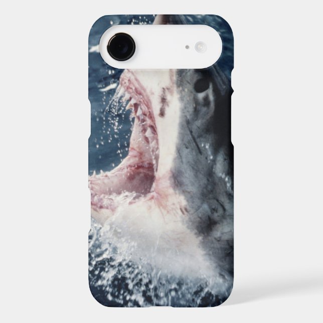 Elevated Shark mouth open Case-Mate iPhone Case (Back)