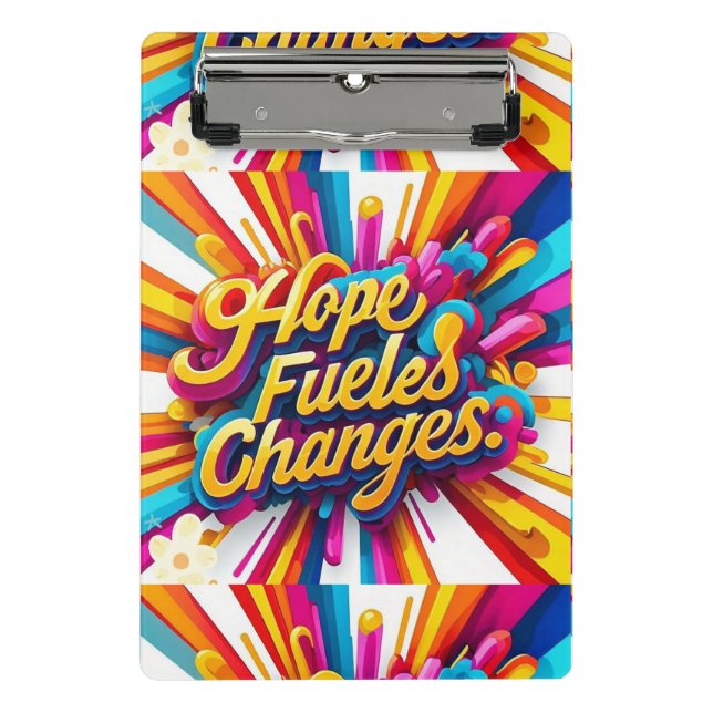 "Elevated Thinking" Mini Clipboard (Front)