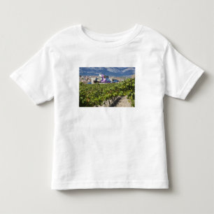 Elevated town view and Hotel Marques de Riscal Toddler T-Shirt
