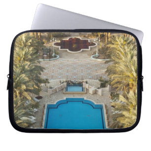 Elevated view Herods Palace Hotel swimming pool Laptop Sleeve