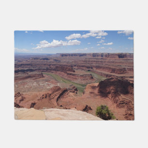 Elevated view of the Colorado River, Utah Doormat
