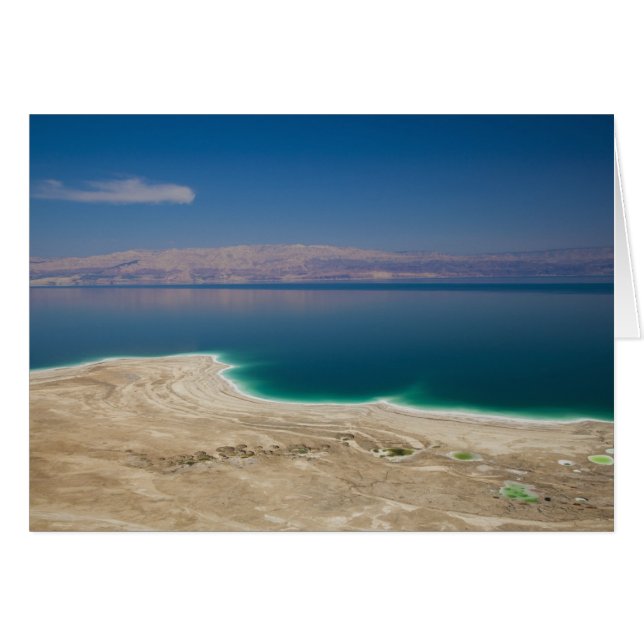 Elevated view of the Dead Sea (Front Horizontal)