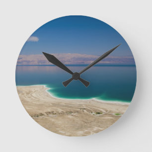 Elevated view of the Dead Sea Round Clock