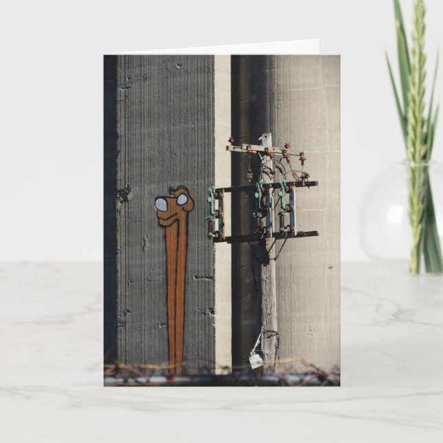 "Elevated Watchdog" Thank You Card (Front)