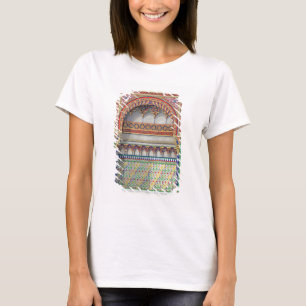 Elevation of an alcove in the Pateo del Agua, Alha T-Shirt
