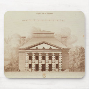 Elevation of house of director of the salt mouse pad