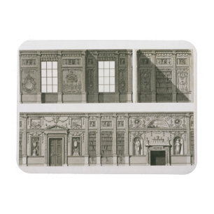 Elevation of the Library at Syon House, c.1760-69 Magnet