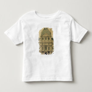 Elevation of the Pavillon de l'Horloge Toddler T-Shirt