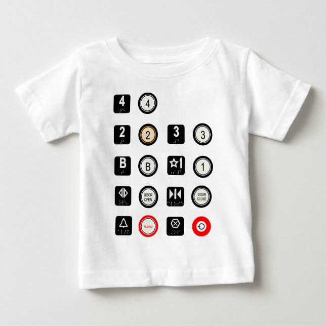 Elevator Baby T T-Shirt (Front)