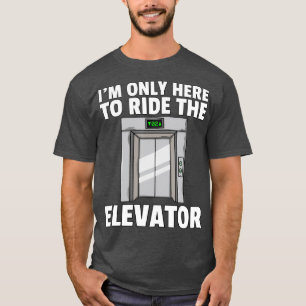 Elevator Buttons Gift Mechanic Technician T-Shirt