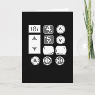 Elevator Elevator Buttons Elevator Card