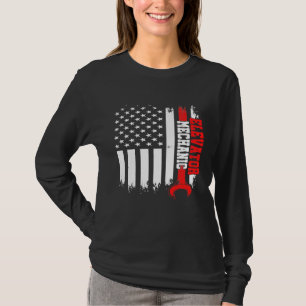 Elevator Mechanic Maintenance Life Succeed Technic T-Shirt