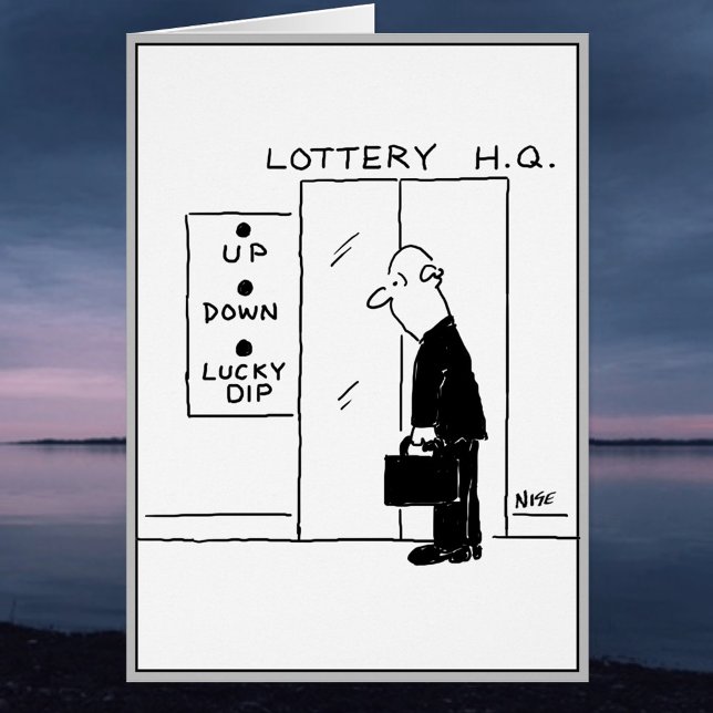 Elevator or Lift in a Lottery Headquarters Cartoon (Creator Uploaded)