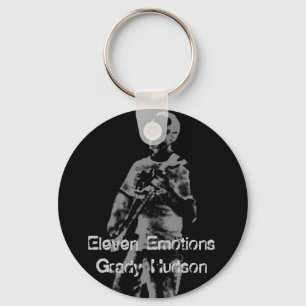 Eleven Emotions by Grady Hudson Key Chain