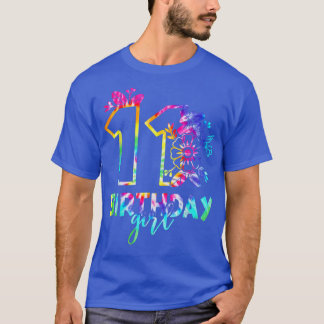 Eleven Ever Awesome I Am 11 Year Old Happy Birthda T-Shirt