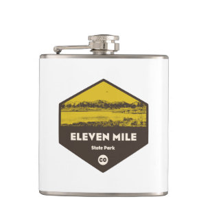Eleven Mile State Park, Colorado Hip Flask