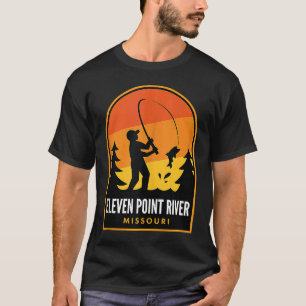 Eleven Point River Missouri Fishing T-Shirt