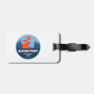 Eleven Point Wild and Scenic River Missouri Luggage Tag