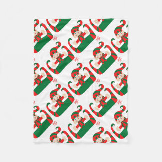 Elf 1 fleece blanket