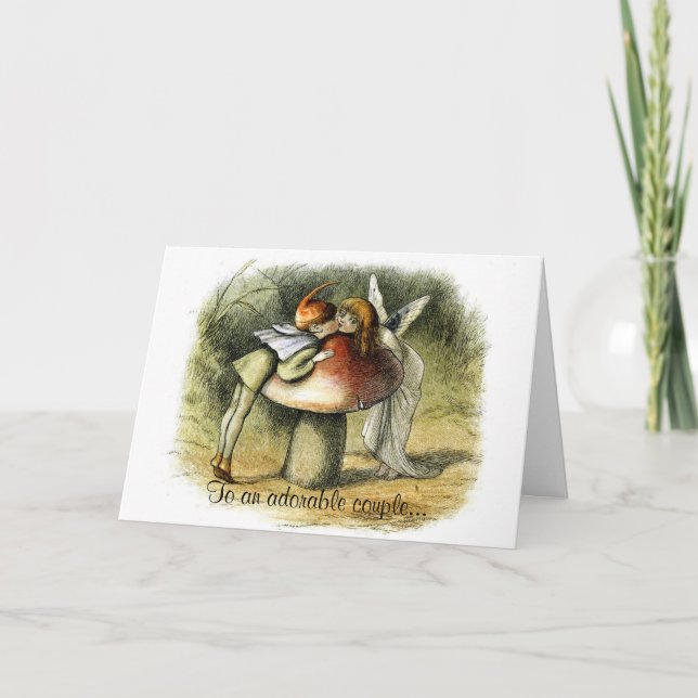 Elf And Fairy Anniversary Card (Front)