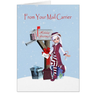 Mailman Christmas Cards &amp; Invitations | Zazzle.com.au