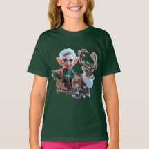 ELF and Reindeer Kids T-Shirts