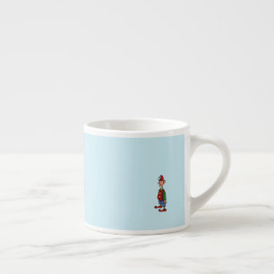 Elf At Attention left hand espresso mug