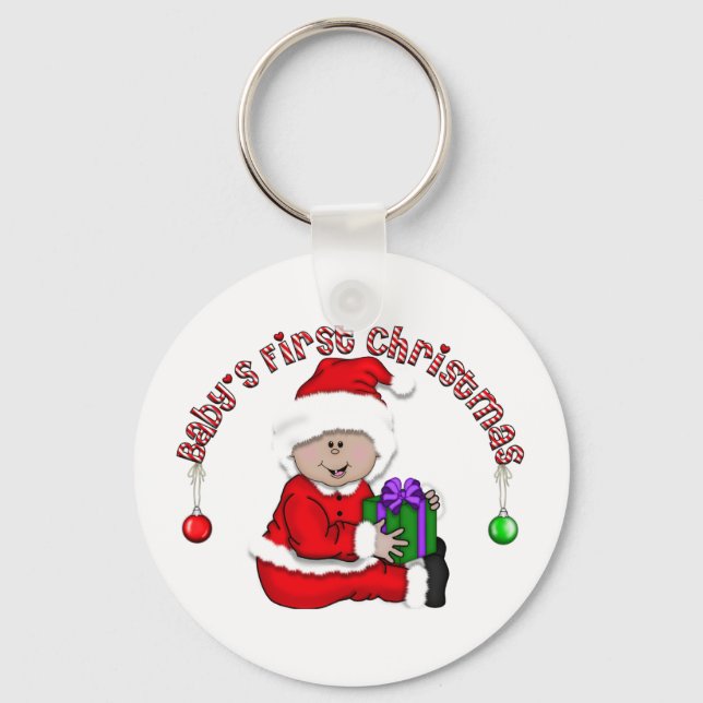 Elf Baby - Latino Tshirts and Gifts Key Ring (Front)