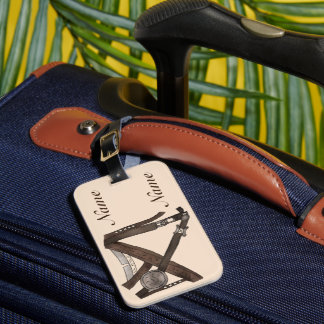 Elf Belt, personalized Luggage Tag