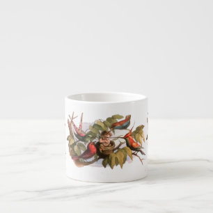 Elf Bird Sprite Pixie Brownie Fairy Tale Espresso Cup