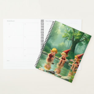 Elf Children Calendar Planner