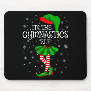 Elf Christmas Matching Family Women Girls Elf  Mouse Pad