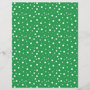 Elf Christmas Scrapbook Paper