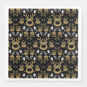 Elf Christmas Wrapping Napkin