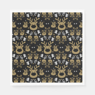 Elf Christmas Wrapping Napkin