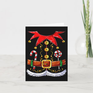 Elf Costume Christmas Elves Boys Girls Funny Xmas Card