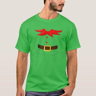 Elf Costume Pyjamas Christmas Gift T-Shirt