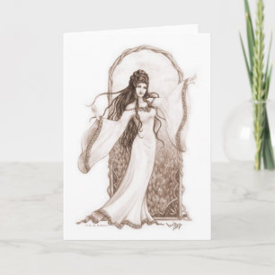 Elf Dancing Holiday Card