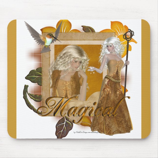 Elf Designs :: Magical by MarloDee Mouse Pad (Front)