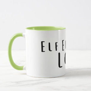 Elf Energy: Low Funny, Exhausted Mug