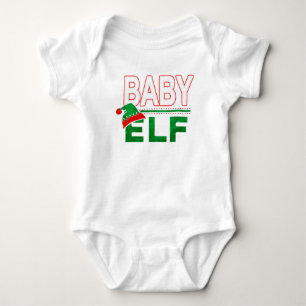 Elf Family   Baby Elf Christmas Holiday #TeamElf Bodysuit