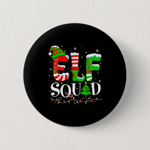 Elf Family Christmas Matching Pajamas Xmas Kids El 6 Cm Round Badge
