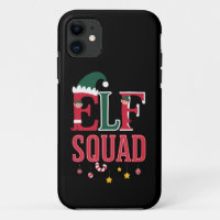 Elf Family Christmas Matching Pyjamas Elf Squad 